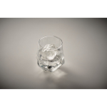 Verre court de forme géométrique spécial liqueurs 300ml couleur transparent sixième vue photographique