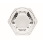 Verre court de forme géométrique spécial liqueurs 300ml couleur transparent huitième vue