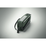 Radio portable solaire avec lampe et batterie d’urgence couleur vert foncé