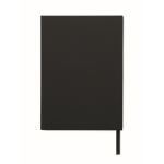 Carnet A5 avec agenda perpétuel vue journalière et marque-page assorti couleur noir neuvième vue