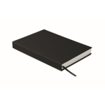 Carnet A5 avec agenda perpétuel vue journalière et marque-page assorti couleur noir dixième vue