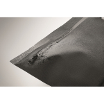 Pochette RPET étanche pour documents avec une dragonne couleur noir quatrième vue photographique