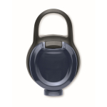 Bouteille RPET avec bouchon rabattable et paille incluse 500ml couleur bleu marine