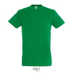 T-shirt unisexe en coton semi-peigné col rond 150 g/m2 couleur vert septième vue