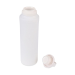 Bouteille thermos en inox recyclé anti‑transpiration 740 ml couleur blanc deuxième vue