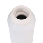 Bouteille thermos en inox recyclé anti‑transpiration 740 ml couleur blanc troisième vue