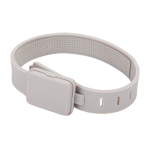 Lumière LED de visibilité rechargeable en plastique recyclé 400 mAh couleur gris