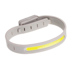 Lumière LED de visibilité rechargeable en plastique recyclé 400 mAh couleur gris quatrième vue