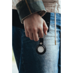 Porte‑clé localisateur écologique avec alarme pour Apple et Android couleur blanc vue d'ambience 3
