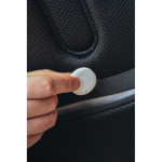 Porte‑clé localisateur écologique avec alarme pour Apple et Android couleur blanc