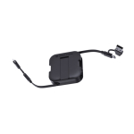 Support téléphone avec câble rétractable 1m et charge rapide 100W couleur noir vue 13