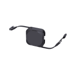 Support téléphone avec câble rétractable 1m et charge rapide 100W couleur noir vue 14