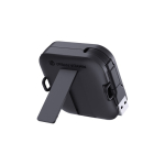Support téléphone avec câble rétractable 1m et charge rapide 100W couleur noir quatrième vue
