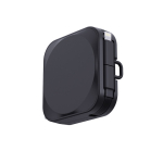 Support téléphone avec câble rétractable 1m et charge rapide 100W couleur noir septième vue