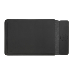 Housse pour ordinateur écologique à charge magnétique 15,6” Swiss Peak couleur noir troisième vue