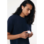 Écouteurs recyclés avec micro intégré et charge rapide BT 6.0 couleur blanc vue avec modèle