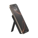 Powerbank 5‑en‑1 écologique avec câbles de charge et support 5 000 mAh couleur noir deuxième vue