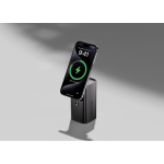 Powerbank en aluminium résistant et écran couleur HQ 15 000 mAh couleur gris vue d'ambiance