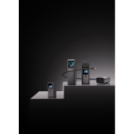 Powerbank en aluminium résistant et écran couleur HQ 15 000 mAh couleur gris vue d'ambience 3