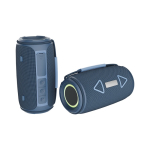 Haut‑parleur BT 5.3 en plastique recyclé résistant IPX4 16W couleur bleu