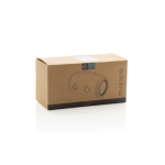 Haut‑parleur BT 5.3 en plastique recyclé résistant IPX4 16W couleur bleu deuxième vue avec boîte