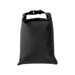 Lunch box pliable en RPET de taille ajustable et facile à nettoyer 4L couleur noir