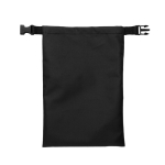 Lunch box pliable en RPET de taille ajustable et facile à nettoyer 4L couleur noir quatrième vue