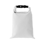 Lunch box pliable en RPET de taille ajustable et facile à nettoyer 4L couleur blanc