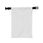 Lunch box pliable en RPET de taille ajustable et facile à nettoyer 4L couleur blanc quatrième vue