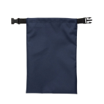 Lunch box pliable en RPET de taille ajustable et facile à nettoyer 4L couleur bleu marine quatrième vue