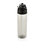 Gourde légère en RPET avec bouchon antifuite double 800 ml couleur noir