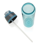 Gourde légère en RPET avec bouchon antifuite double 800 ml couleur bleu huitième vue