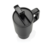 Gobelet en acier recyclé avec bec rabattable et bouchon à vis 900 ml couleur noir sixième vue