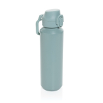 Gourde de sport en acier recyclé avec bouchon antifuite 600 ml couleur vert