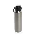 Gourde de sport en acier recyclé avec bouchon antifuite 600 ml couleur argenté
