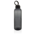Gourde en RPET au design ondulé avec anse 750 ml couleur noir deuxième vue