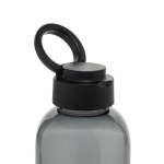 Gourde en RPET au design ondulé avec anse 750 ml couleur noir quatrième vue