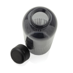 Gourde en RPET au design ondulé avec anse 750 ml couleur noir cinquième vue