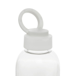Gourde en RPET au design ondulé avec anse 750 ml couleur blanc quatrième vue