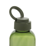 Gourde en RPET au design ondulé avec anse 750 ml couleur vert quatrième vue