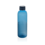 Gourde en RPET au design ondulé avec anse 750 ml couleur bleu marine