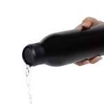 Bouteille écologique avec prise en main à 360° 600 ml Avira Alok couleur noir sixième vue