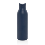 Bouteille écologique avec prise en main à 360° 600 ml Avira Alok couleur bleu marine troisième vue
