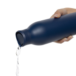 Bouteille écologique avec prise en main à 360° 600 ml Avira Alok couleur bleu marine sixième vue