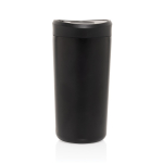 Mug thermos à emporter écologique avec couvercle 400 ml Avira Alix couleur noir troisième vue