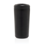 Mug thermos à emporter écologique avec couvercle 400 ml Avira Alix couleur noir quatrième vue