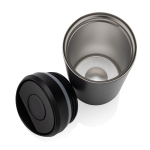 Mug thermos à emporter écologique avec couvercle 400 ml Avira Alix couleur noir cinquième vue