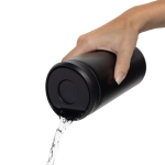 Mug thermos à emporter écologique avec couvercle 400 ml Avira Alix couleur noir sixième vue