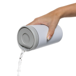 Mug thermos à emporter écologique avec couvercle 400 ml Avira Alix couleur blanc sixième vue