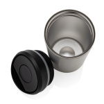 Mug thermos à emporter écologique avec couvercle 400 ml Avira Alix couleur argenté cinquième vue